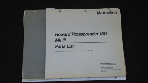 Howard rotaspreader 150 mk3 - howard,