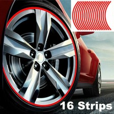 16X Red Reflective Car Rim