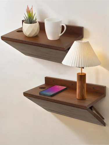 Floating bedside tables set - set, of