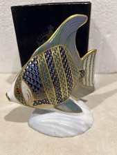 Royal CrownDerbyTropical Angel FishBeautiful Condition No Damage Or Restoration