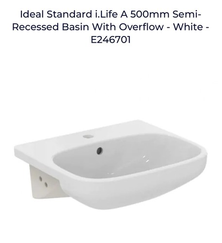 Ideal standard life - ideal, 500mm