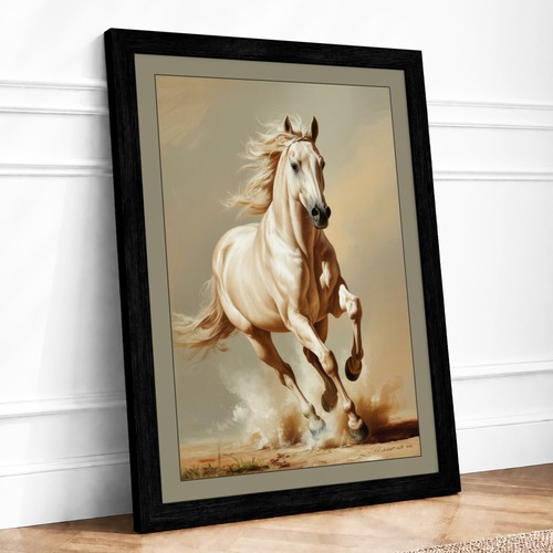 Galloping horse rustic - galloping,