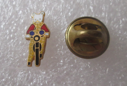 Small rupert bear pin badge - rupert,