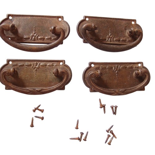 Antique metal brass bail - 4,
