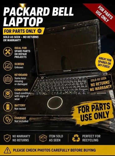 Packard bell easy note laptop - packard,