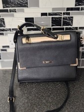 Dune London Black Leather