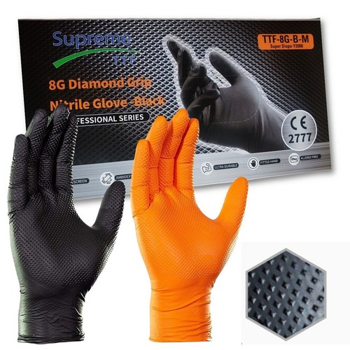 8mil nitrile gloves extra - gloves,