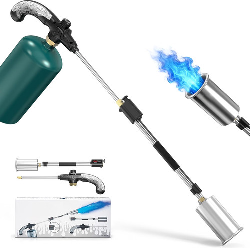 Weed torch with - weed,
