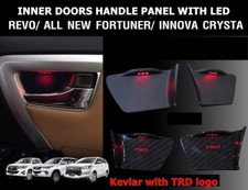 TOYOTA HILUX FORTUNER 2016-19 INNER DOORS PANEL PLATE WITH RED LED FOR 4DOORS