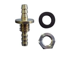 Fuel tank nipple outlet brass - fuel,