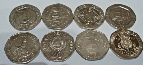 20p regional 1982 1992 - 20p,
