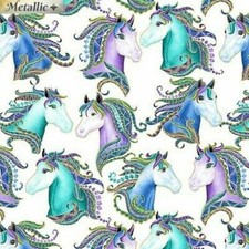 Fat Quarter 'Horsen Around'