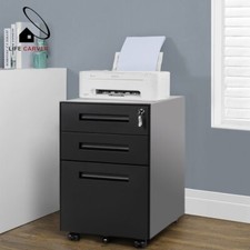 3 Draw Metal Filing Cabinet