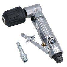 3/8" 10mm Keyless Chuck Air Angle Drill Right Angled Drilling Tool 1/4 BSP