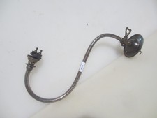 Antique Converted Brass & Iron Gas Wall Light Sconce Lamp Old Vintage Tap Valve