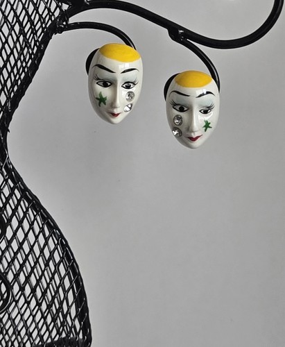 Vtg harlequin mask - vtg,
