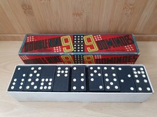 Vintage Double 9 Domino Set 55 piece