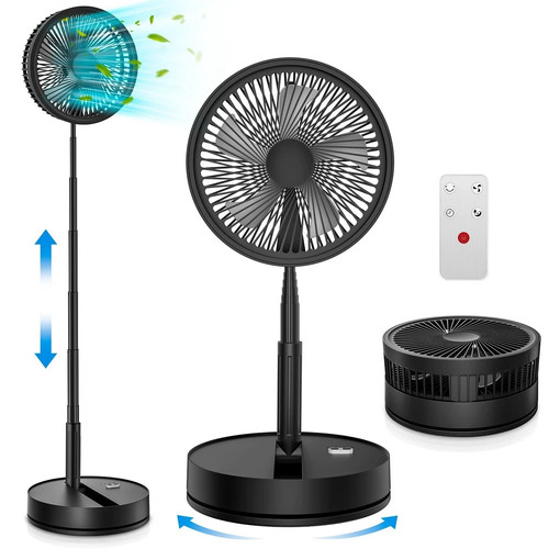 Portable floor fan telescopic - portable,