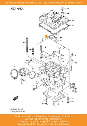 Suzuki gasket cylinder - suzuki, gasket,