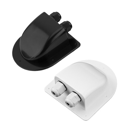 Waterproof double cable entry - cable,