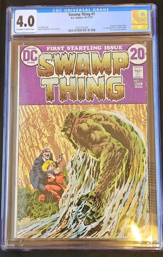 Swamp thing cgc 0 - #1, key