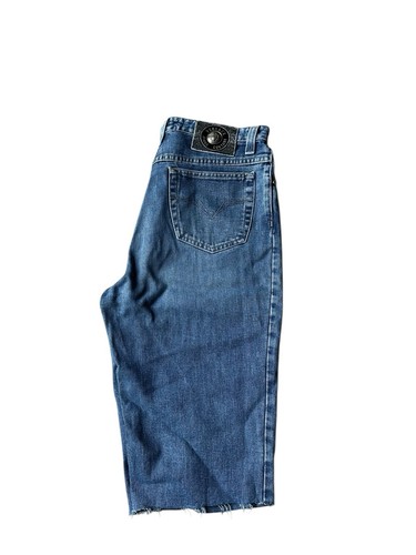 Vintage versace denim shorts - vintage,