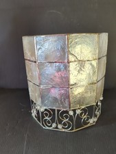 VINTAGE METAL FRAMED & BEADED