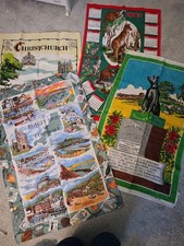 Vintage Tea Towels x 4 - see Description and Photos