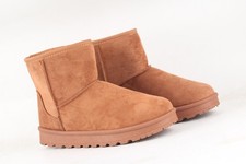  Ladies women’s warm faux fur lined hug snugg Ankle Shoes Snow Boots UK sizes