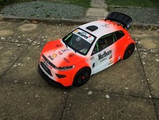 1/5 rc car petrol engine, custom shell ,all 