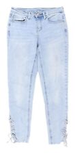 Red Herring Women's Blue Skinny Jeans Regular Fit 8