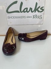 Clarks Leather Shoes Size UK 3