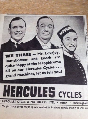 Ephemera 1943 ww2 advert - ephemera,