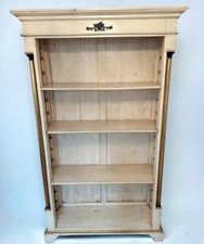 French Style Tall Open Bookcase , Adjustable Shelves.