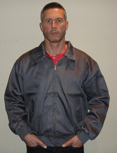 Grey warrior jacket skinhead - warrior,