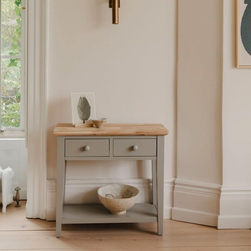 Wooden hallway console - wooden,