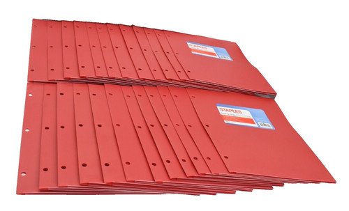 Lot staples 3 hole - of, 24
