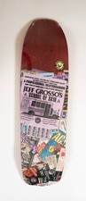 Anti Hero Jeff Grosso School Of SK18 Deck 32.68'' x 9.25'' Double Drilled