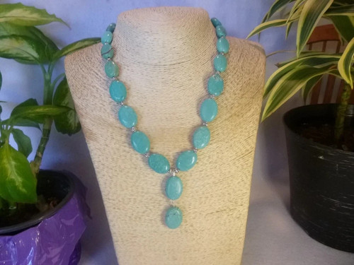 Oval turquoise and - oval, y