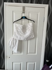 ZARA Bardot Top Size XL White
