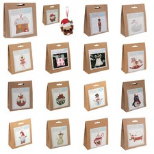 Trimits make your own hanging felt Christmas decoration - Kids, adults Craft kit