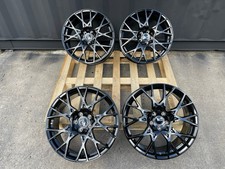 4 x 18 Inch 5x112 Black