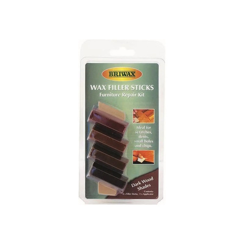 Briwax wax filler sticks - wax, dark