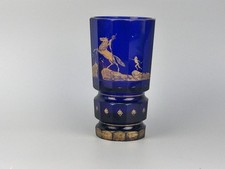 Bohemian Biedermeier cobalt