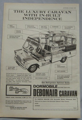 1965 dormobile debonair - 1965,