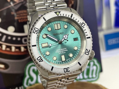 Seiko aqua dial refurbished - seiko,