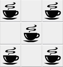 Kitchen Tile Stickers COFFEE