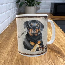 Beauceron 11oz Coffee Mug My Dog's Rules Theme 439DRMUG