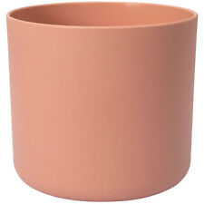 Pink Lisbon Ceramic Round Pot Indoor Plant Pot for House Plants in Home Office