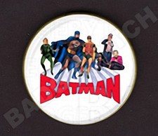 BATMAN 60's MOVIE Badge Button